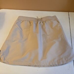 Nautica Kids Beige Skort with Pockets